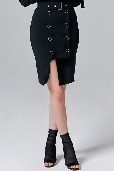 Charlotte Button-Front Skirt | OROSHE