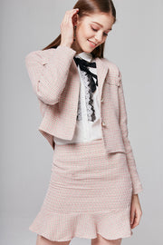 Taylor Tweed Blazer & Skirt Set | OROSHE