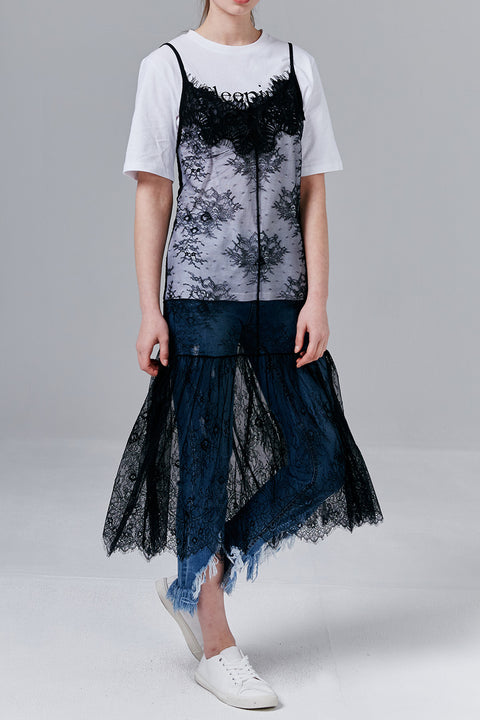 Kristen Sheer Lace Maxi Dress | OROSHE