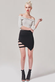 Edgy Pencil Skirt | OROSHE